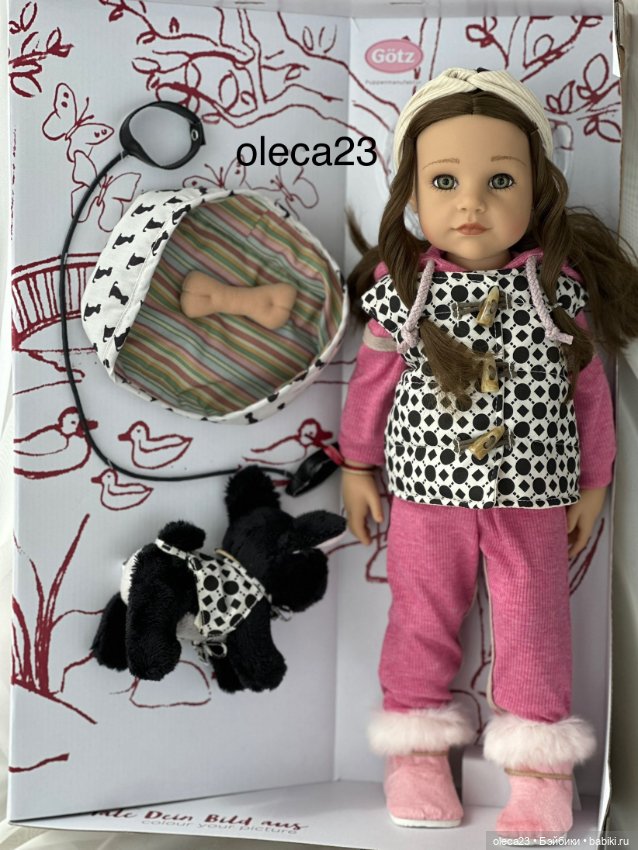 Кукла Gotz Ханна с собачкой 2022 год