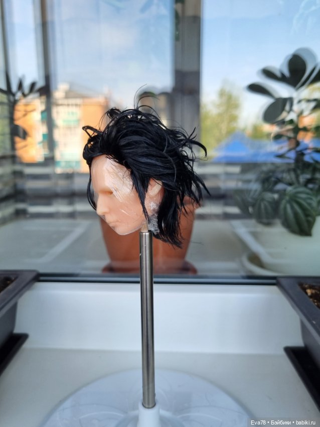 Парик для куклы бжд парня (фото 6)