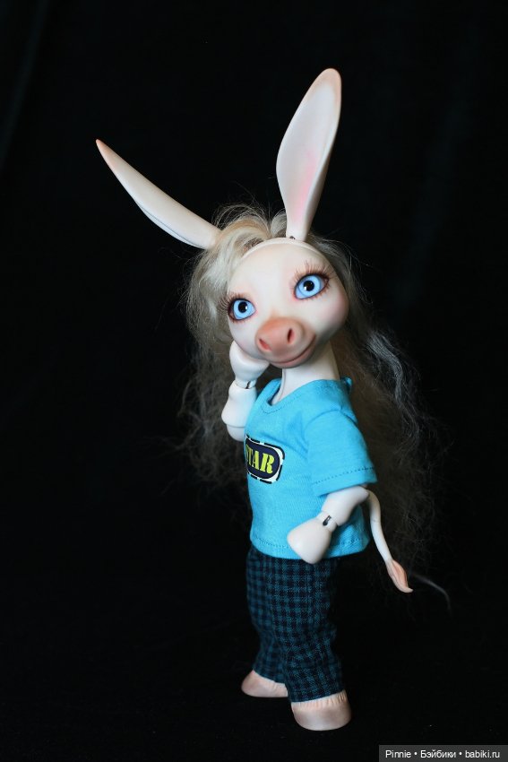 Ослик Джесси — Авторские куклы BJD (фото 5)