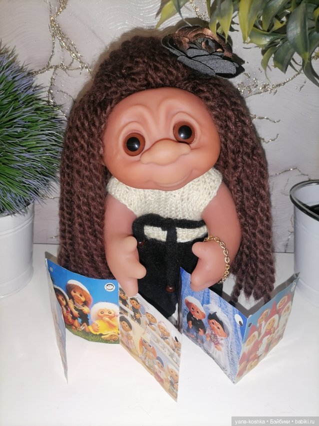 Тролль Dam. Дания. Оригинал с клеймом