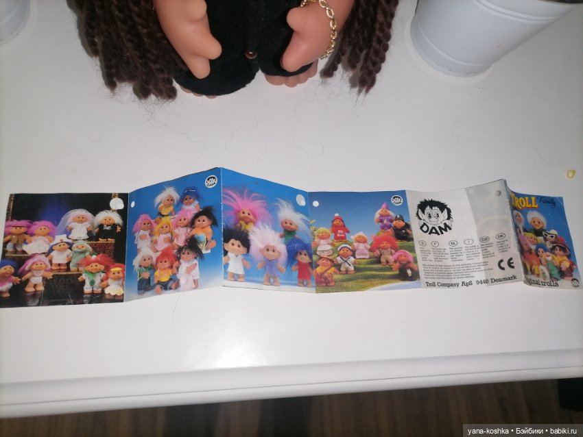 Тролль Dam. Дания. Оригинал с клеймом (фото 2)