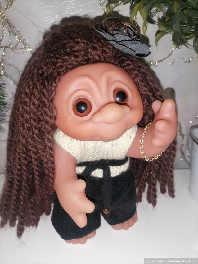 Тролль Dam. Дания. Оригинал с клеймом (фото 8)