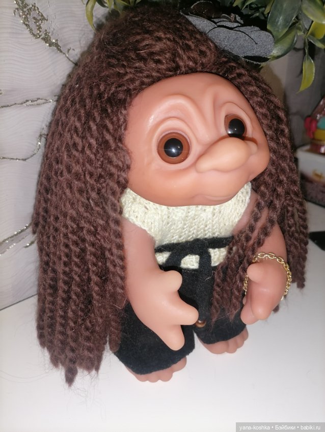 Тролль Dam. Дания. Оригинал с клеймом (фото 7)