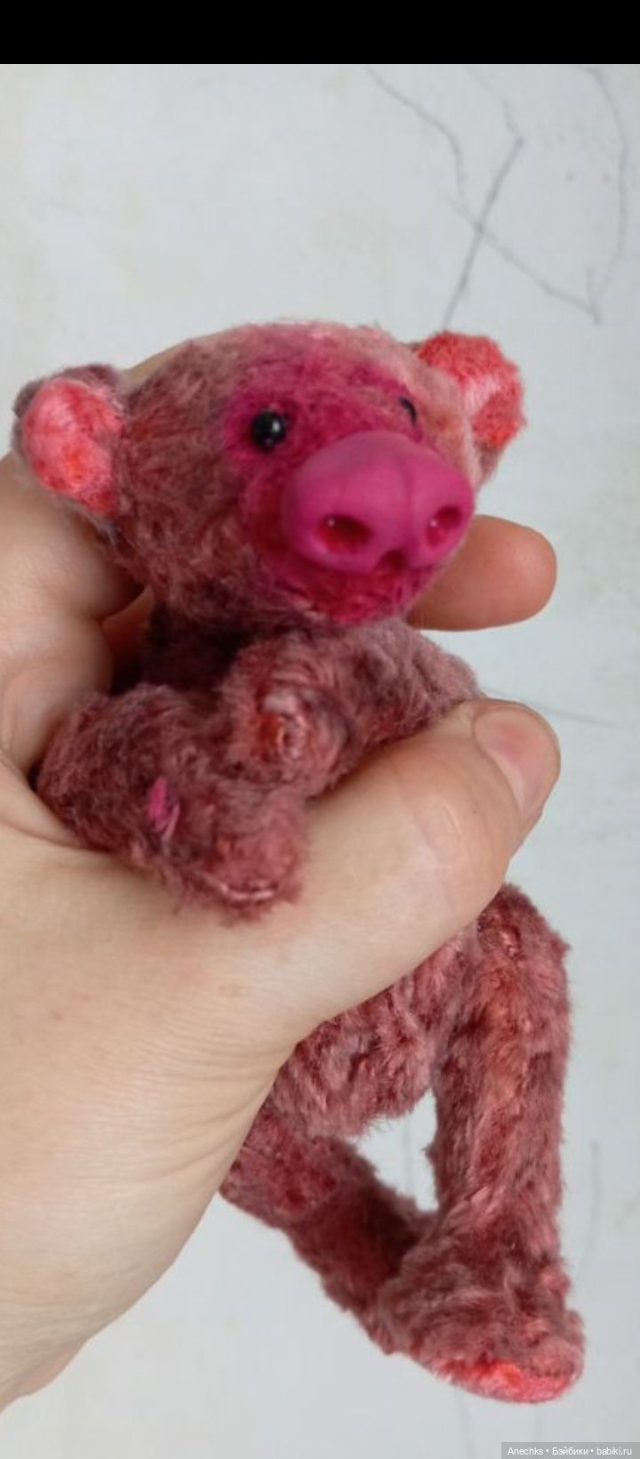 Мишка тедди — Авторские игрушки (фото 4)