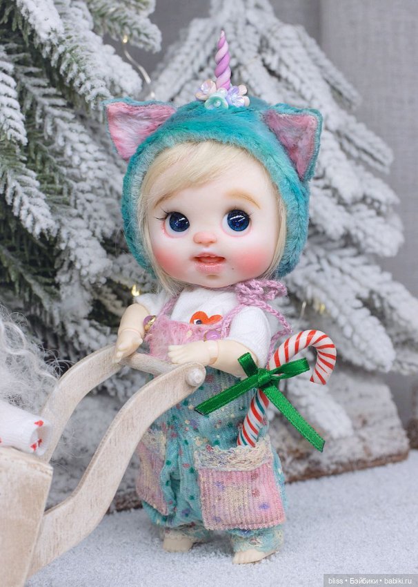 Миник ob11 от LuxDolls — Авторские куклы (фото 4)