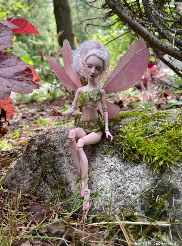 Фея весны и цветов — Авторские куклы BJD (фото 3)