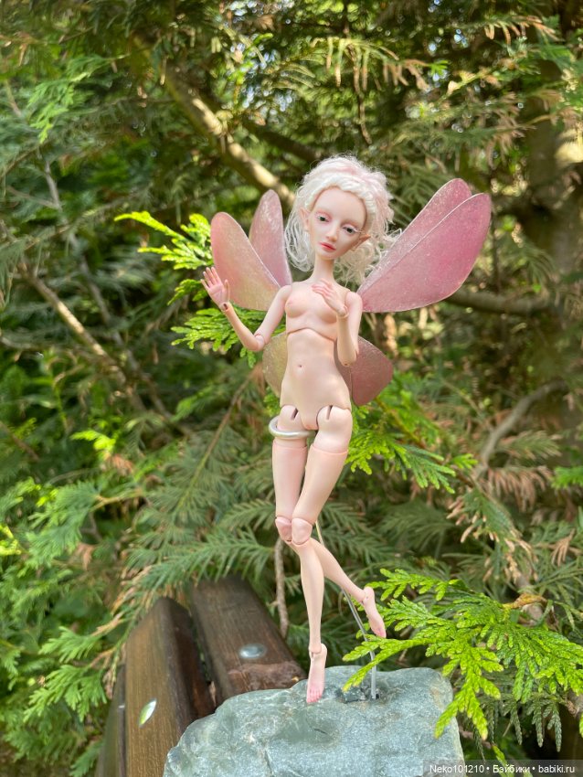 Фея весны и цветов — Авторские куклы BJD (фото 4)