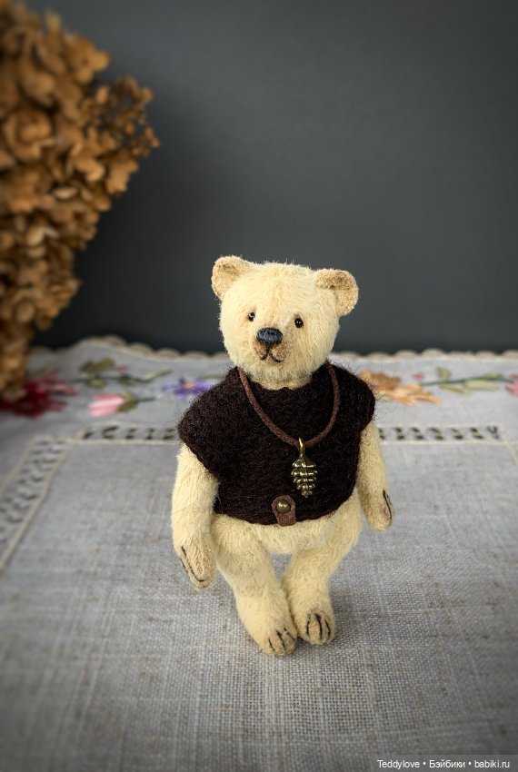 Мишка Тедди миниатюра — Авторские игрушки (фото 5)