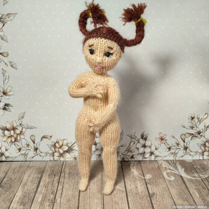 МК спицами Куколка Малышка (фото 3)