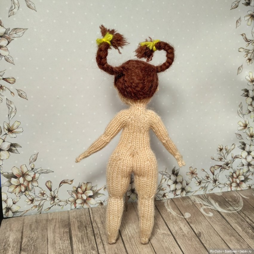 МК спицами Куколка Малышка (фото 4)