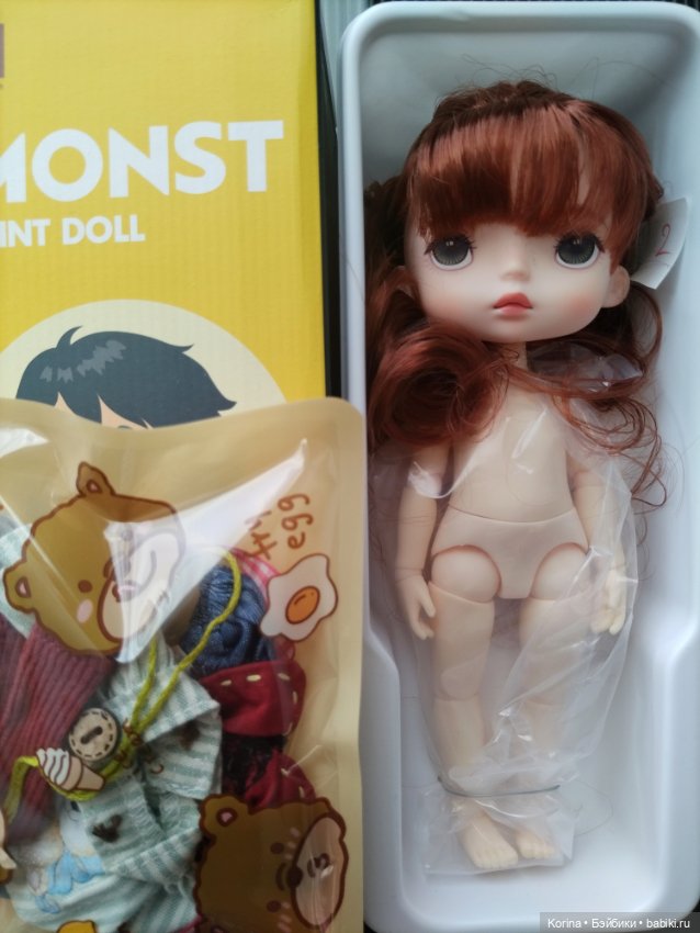 Мишка с медным цветом волос #2 Xiaomi monst/сяоми монст