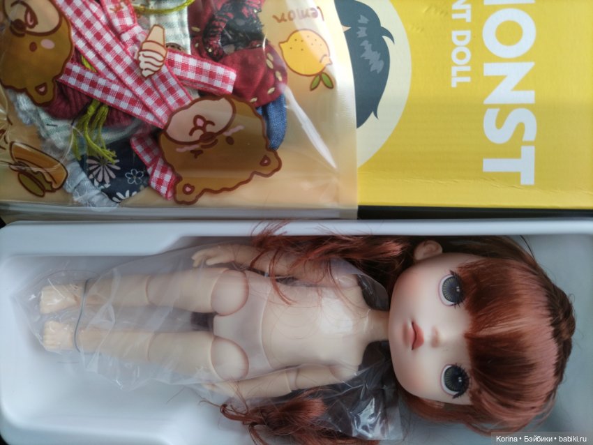 Мишка с медным цветом волос Xiaomi monst/сяоми монст