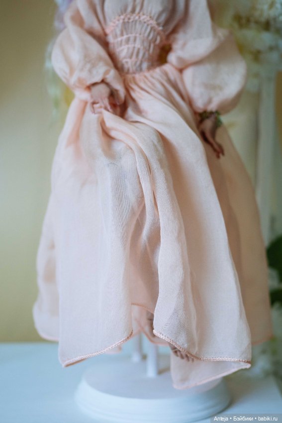 Шелковая пляжная туника для кукол 1/4 Химера Лосева Тендер (фото 7)