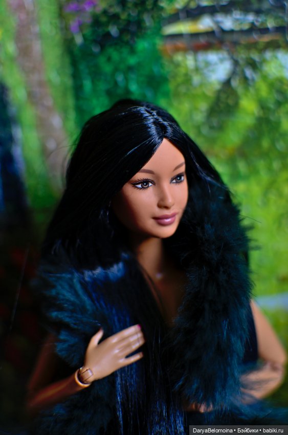 Голова Барби Североамериканка Barbie Northwest Coast Native American (фото 7)