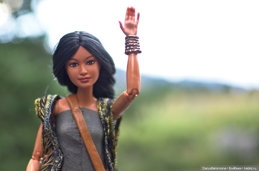 Голова Барби Североамериканка Barbie Northwest Coast Native American (фото 8)