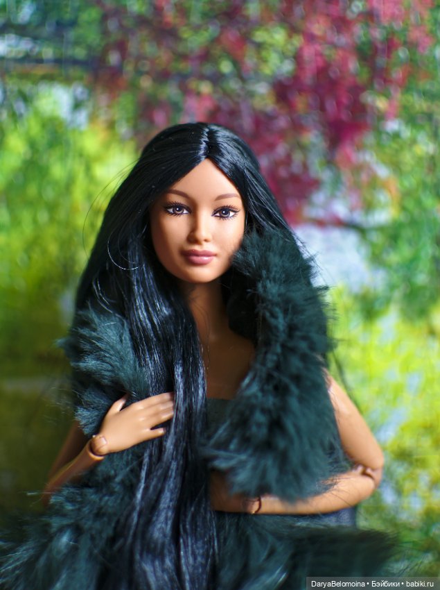 Голова Барби Североамериканка Barbie Northwest Coast Native American (фото 6)