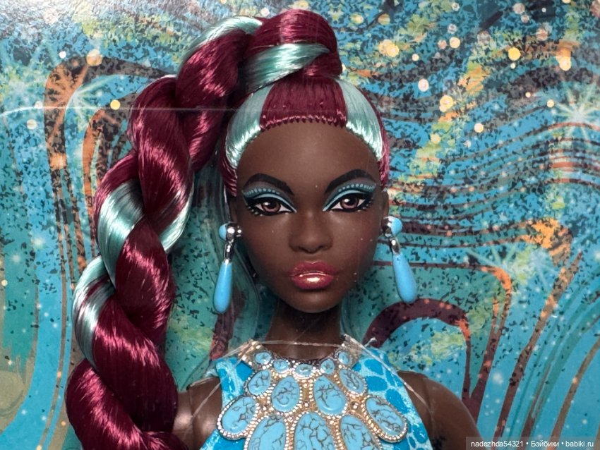 Барби коллекция Фантазия Бирюза (фото 3)