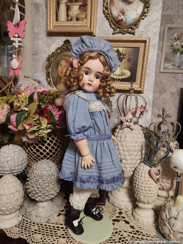 Антикварная кукла Макс Хандверк