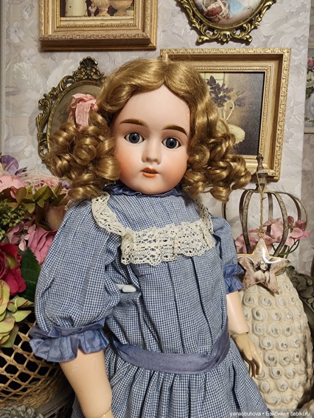 Антикварная кукла Макс Хандверк