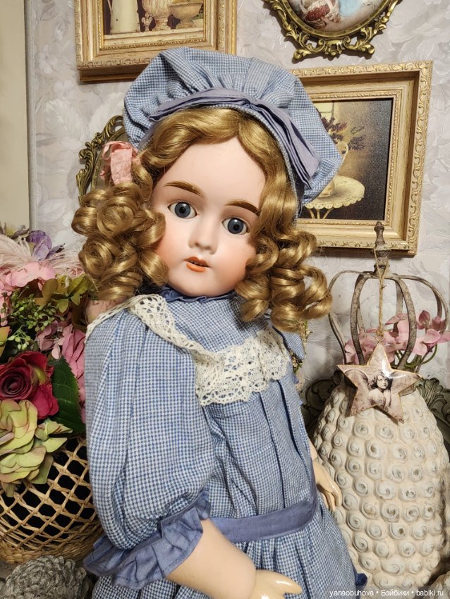 Антикварная кукла Макс Хандверк