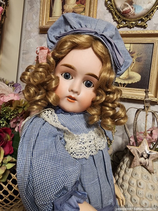Антикварная кукла Макс Хандверк
