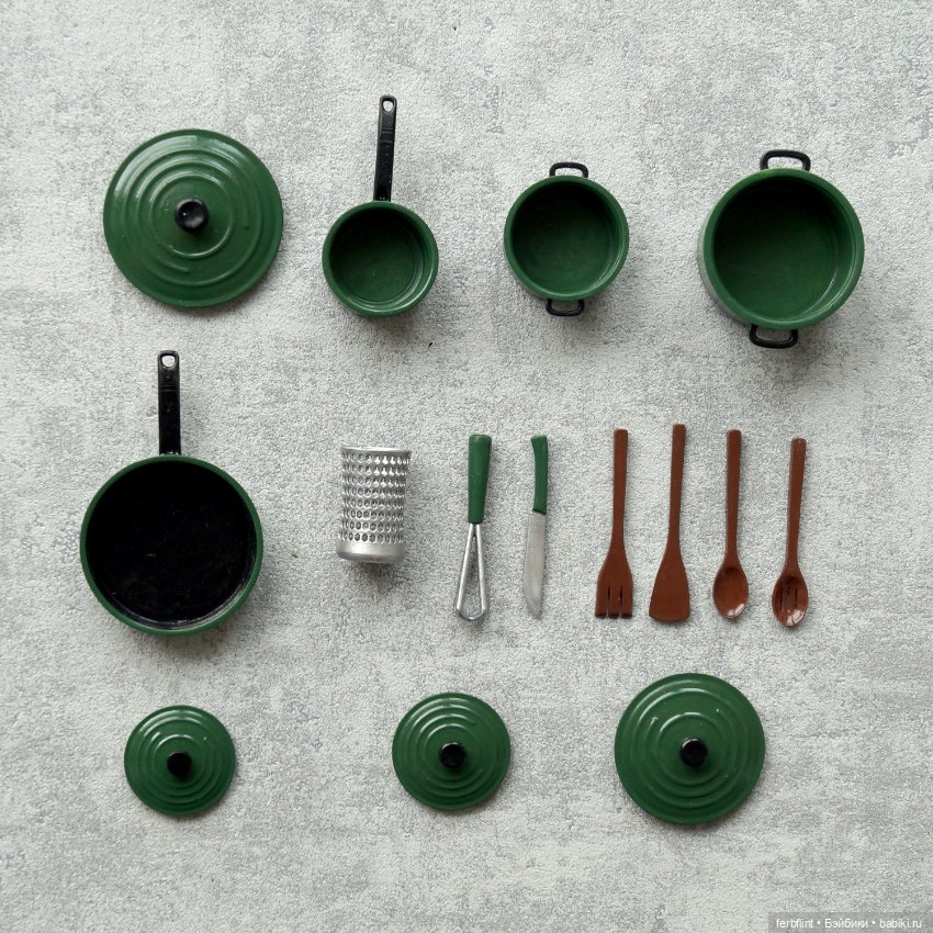 Набор для кухни №7 (масштаб 1:6) (фото 10)