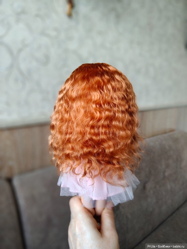 Паричок на мини Мию из козочки (фото 4)