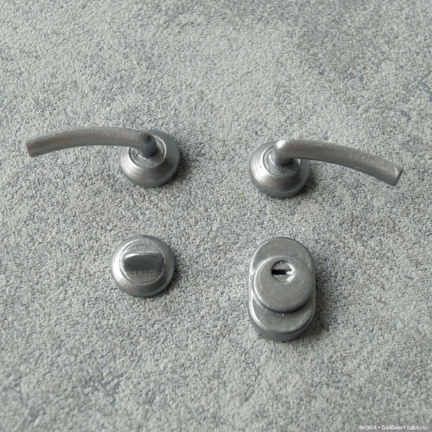 Набор для кукольной двери (масштаб 1:6) (фото 2)