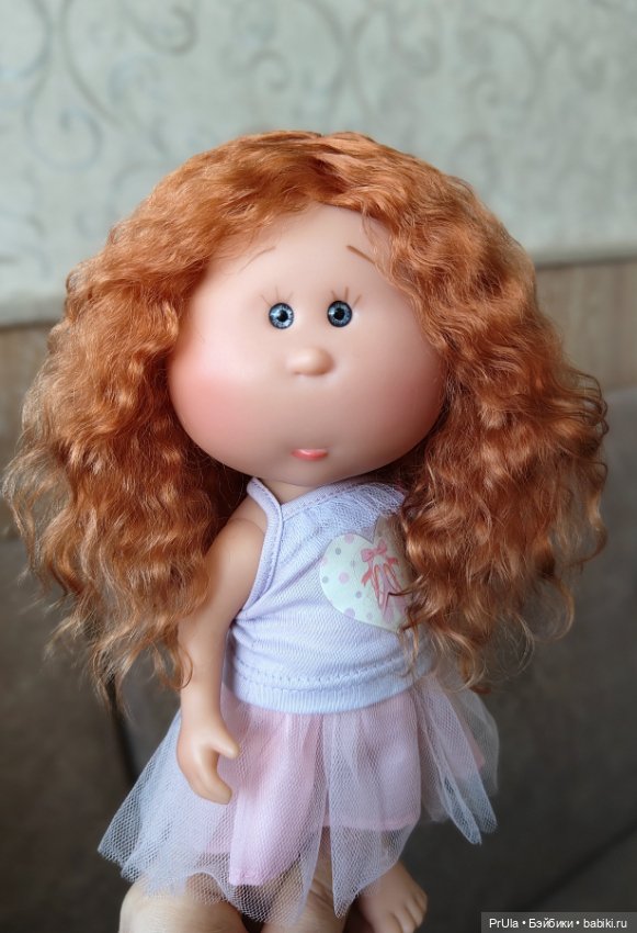 Паричок на мини Мию из козочки (фото 3)