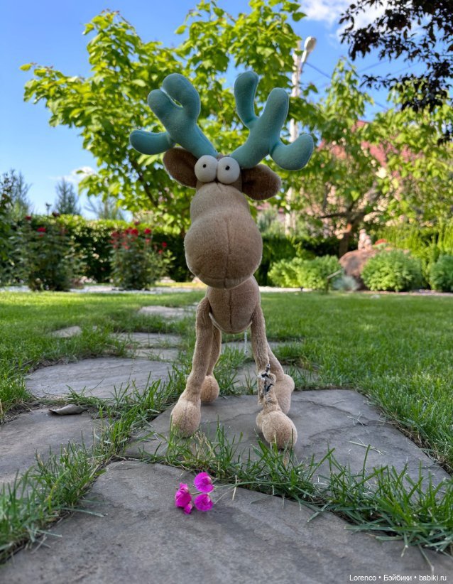 Heye crazy zoo лось — Винтажные куклы и игрушки детства (фото 4)