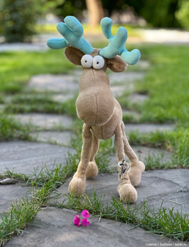 Heye crazy zoo лось — Винтажные куклы и игрушки детства (фото 3)