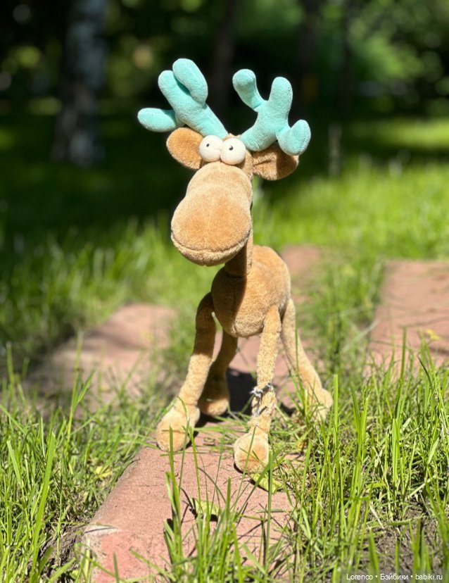 Heye crazy zoo лось — Винтажные куклы и игрушки детства (фото 5)