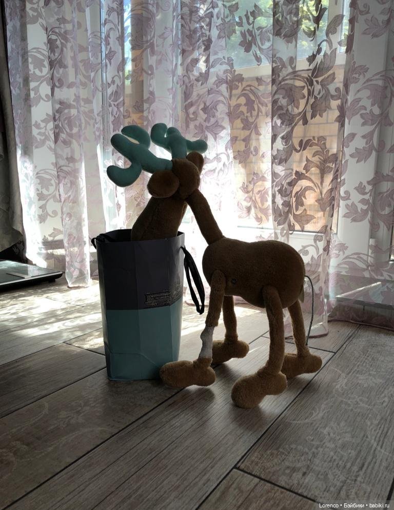 Heye crazy zoo лось — Винтажные куклы и игрушки детства (фото 7)