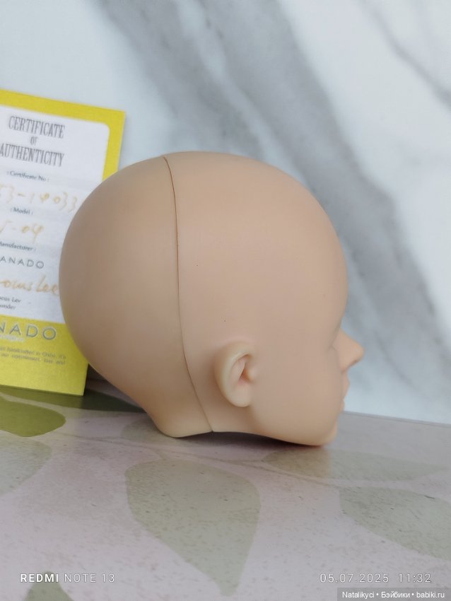 Голова Granado V- 04 ( butter yellow) (фото 4)