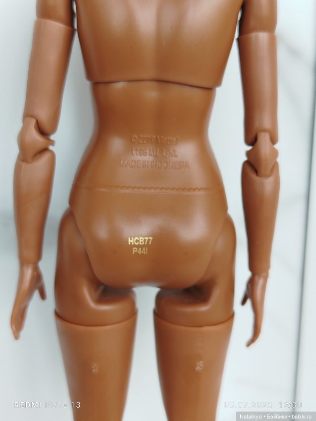 Индира русалочка на шарнирном теле от тамики