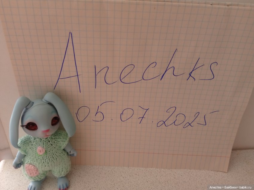 Авторский BJD БЖД зайчик с мейком (фото 8)