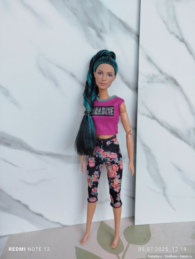 Перла русалочка на шарнирном теле мтм