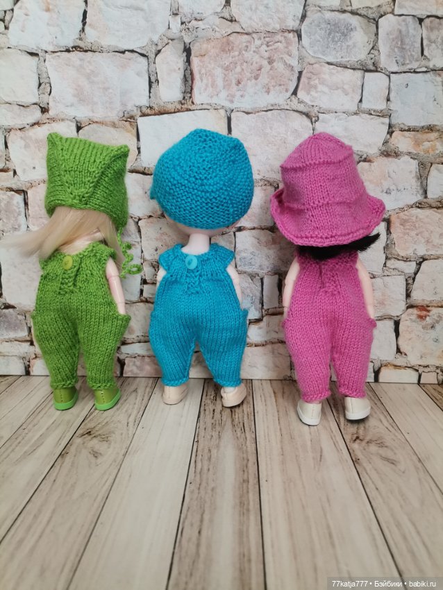 Новая "порция " вязаной одежды для кукол формата Баболи (фото 5)