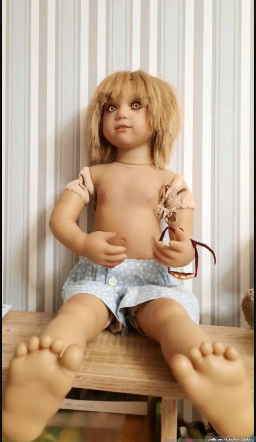 Annette Himstedt Оскар — Коллекционные куклы (фото 3)