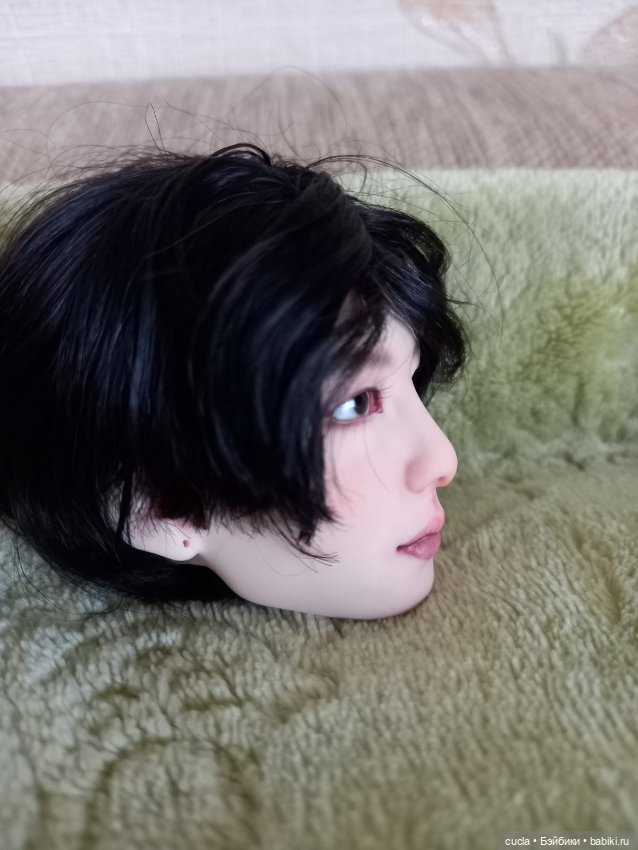 Голова миними Чон Чонгук,с мейком. Размер МСД