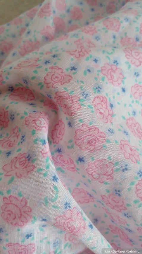 Лот ткани по типу батиста для рукоделия (фото 2)