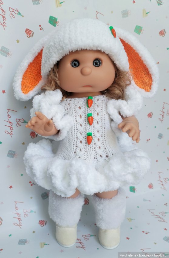 Комплект "Зайка моя" — Одежда для кукол (фото 2)