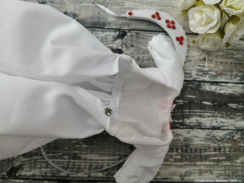 Нарядное платье в русском стиле (фото 7)