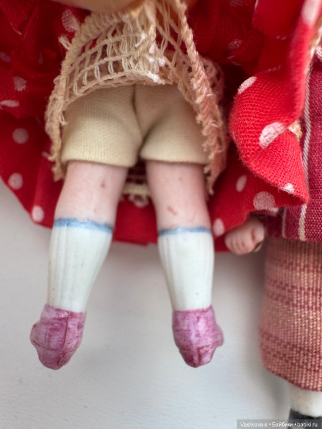 Красивая парочка — Антикварные куклы (фото 5)