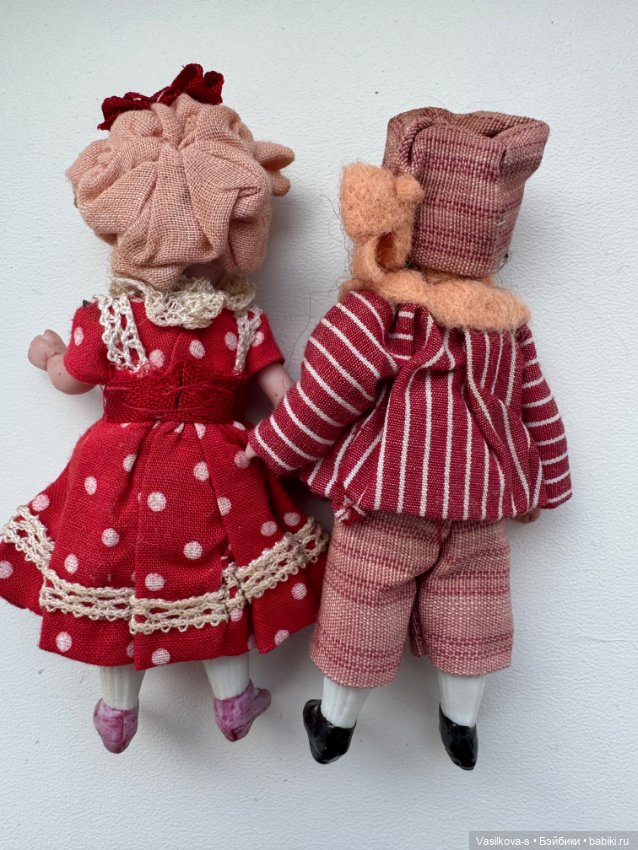 Красивая парочка — Антикварные куклы (фото 3)