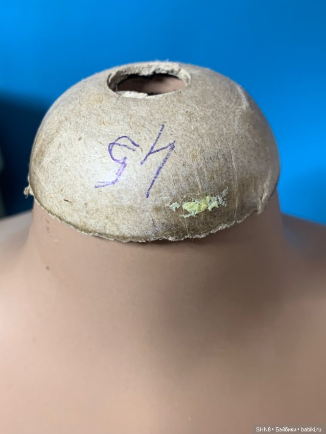 Грудная пластина для фарфоровой куклы (фото 6)