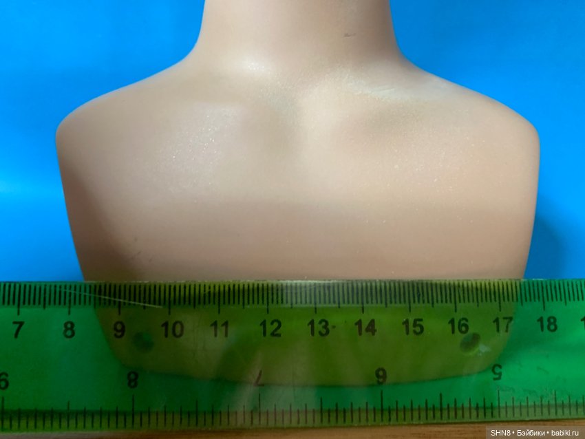 Грудная пластина для фарфоровой куклы (фото 3)