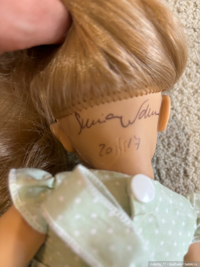 Минуш (Minouche) с авторской росписью и автографом Sylvia Natterer (фото 6)