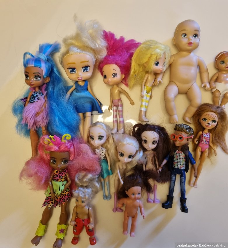 Лот малышек — Игровые куклы