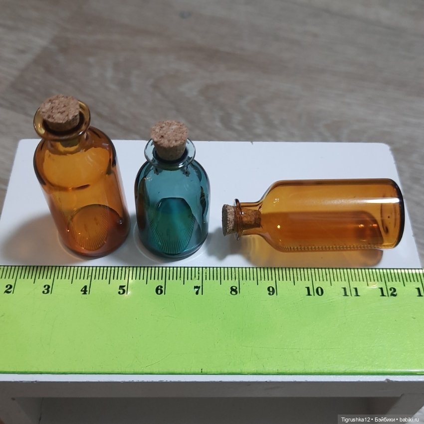 Бутыли — Миниатюра для кукол (фото 4)